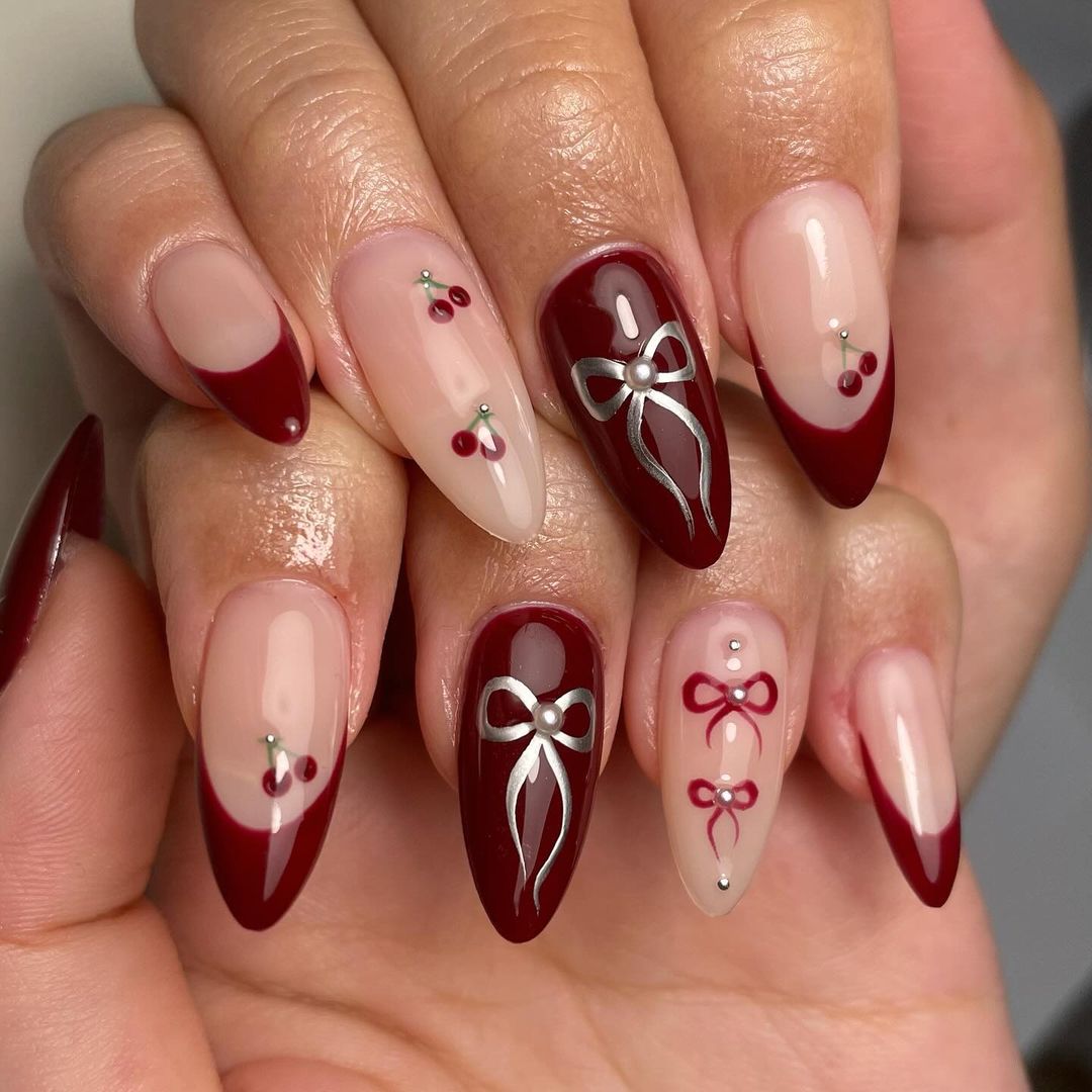Bold Red Nail Art Designs