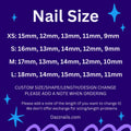 French Tip Y2k Press On Nails - Pink Silver Star Charm Design