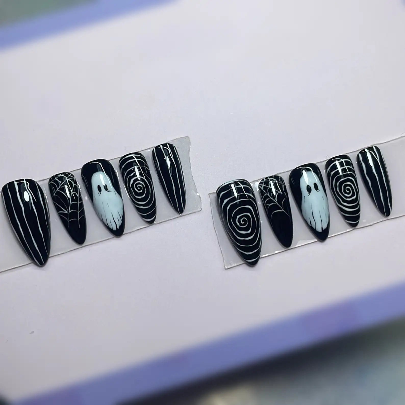 Deathless Gothic Nails with Spooky Charm
